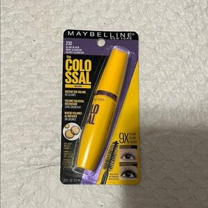 NWT Maybelline the Colossal Mascara 230 Glam Black
